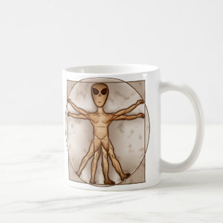 Vitruvian Alien Coffee Mug