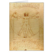 Vitruvian Man by Leonardo Da Vinci (Front)