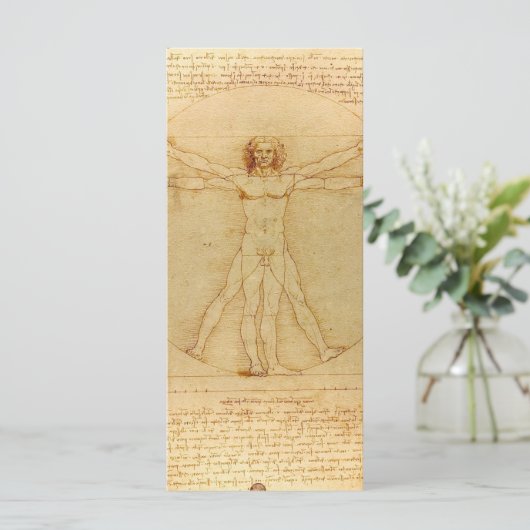 Vitruvian Man by Leonardo Da Vinci (Standing Front)