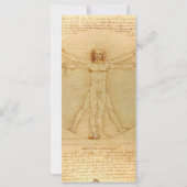 Vitruvian Man by Leonardo Da Vinci (Front)
