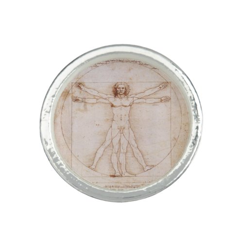 Vitruvian Man by Leonardo da Vinci Ring