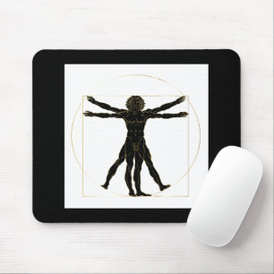 Vitruvian Man Mouse Pad