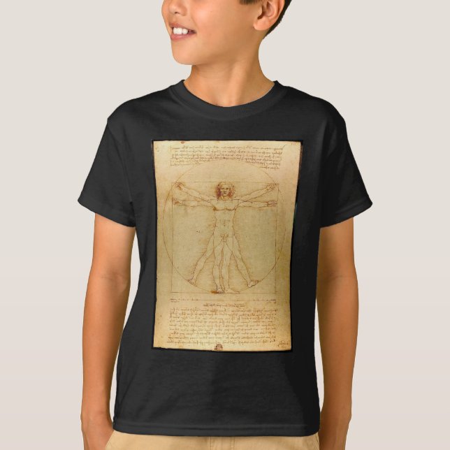 Vitruvian man. T-Shirt (Front)