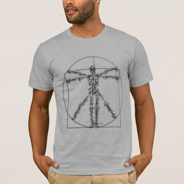 Vitruvian_Man T-Shirt (Front)