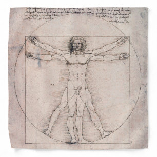 Vitruvian ManVitruvian Man, Leonardo da Vinci Bandana