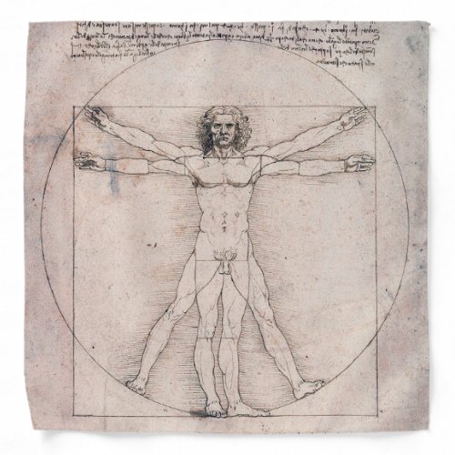 Vitruvian ManVitruvian Man Leonardo da Vinci Bandana