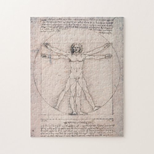 Vitruvian ManVitruvian Man Leonardo da Vinci Jigsaw Puzzle