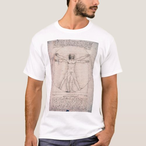 Vitruvian ManVitruvian Man Leonardo da Vinci T_Shirt