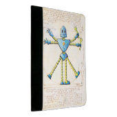 Vitruvian Robot Padfolio (Angled)