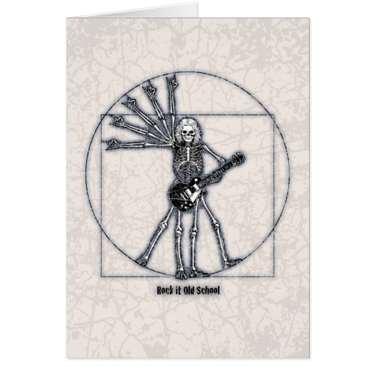 Vitruvian Skeleton Cards (Front)