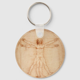 Vitruviano Man Keychain