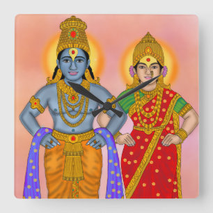 Vitthal Rukmini Clock