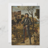 Vittore Carpaccio - Young Knight in a Landscape (Front)