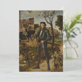 Vittore Carpaccio - Young Knight in a Landscape (Standing Front)