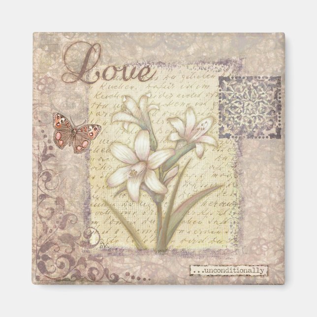 VIV20 Word 1 Love.tif Magnet (Front)