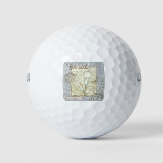 VIV21 Word 2 Cherish.tif Golf Balls (Front)