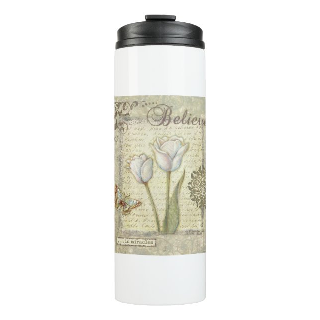VIV22 Word 3 Believe.tif Thermal Tumbler (Front)