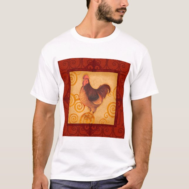 VIV55 Rooster 3.tif T-Shirt (Front)