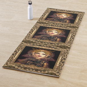 Viv Cool Cyborg Babe Modern Yoga Mat