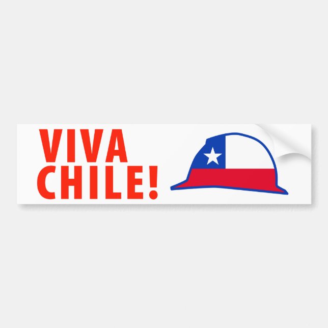 Viva Chile! Bumper Sticker (Front)