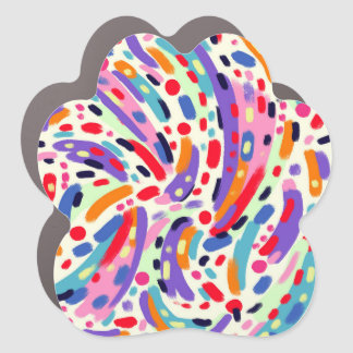 Viva Colors! Car Magnet