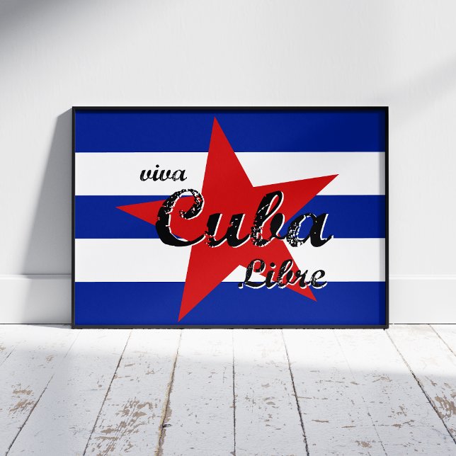 Viva Cuba Libre, Havana, Fidel Castro, Che Guevara Poster (Creator Uploaded)