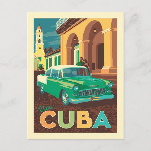 Viva Cuba Postcard