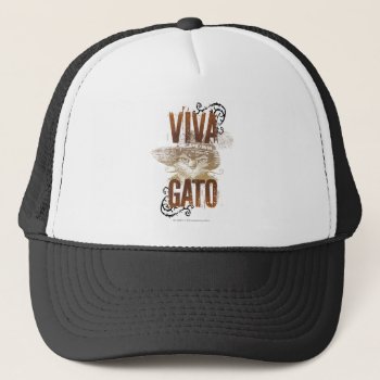 Viva Gato 2 Trucker Hat by pussinboots at Zazzle