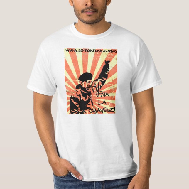 Viva Hugo Chavez! T-Shirt (Front)