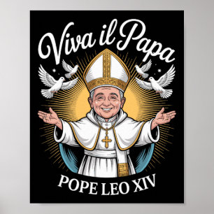 Viva Il Papa Pope Leo Xiv 1 Poster