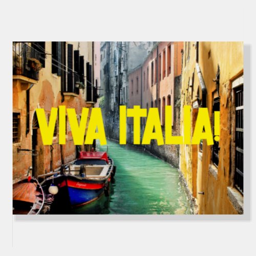 VIVA ITALIA Foam Board