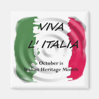 VIVA ITALIA Italian Heritage Magnet
