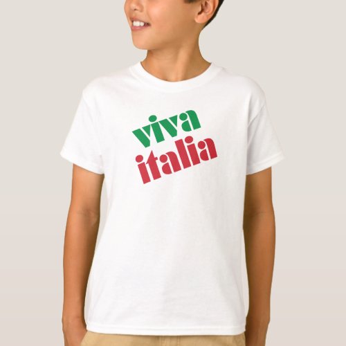 Viva Italia Personalized Italy T_Shirt