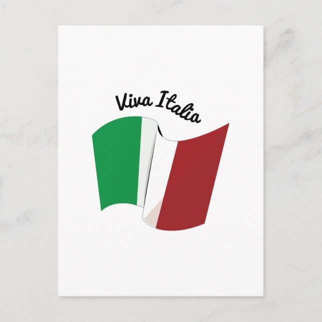 Viva Italia Postcard (Front)