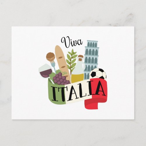 Viva Italia Postcard