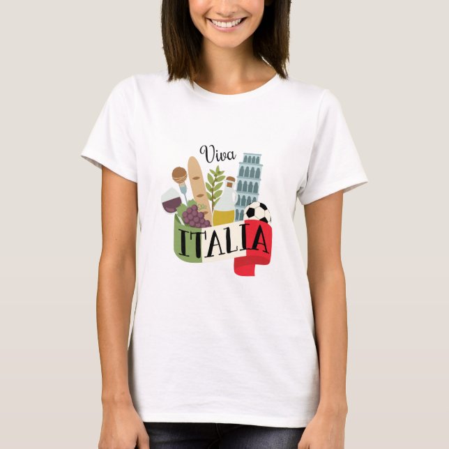 Viva Italia T-Shirt (Front)