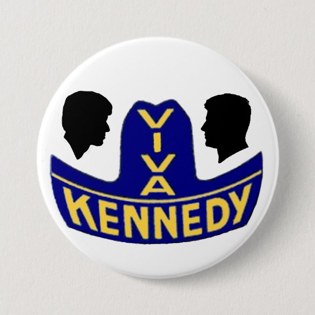 Viva Kennedy Button (Front)