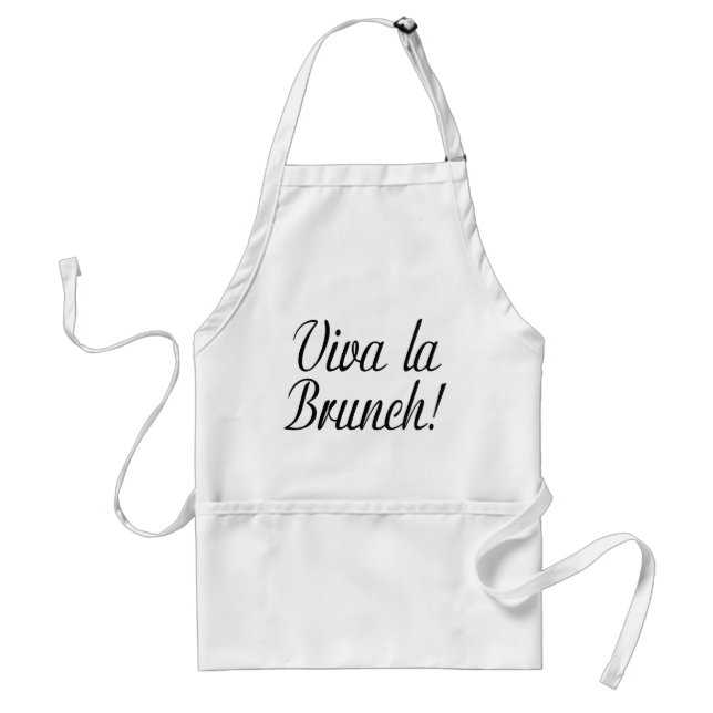 Viva La Brunch Adult Apron (Front)