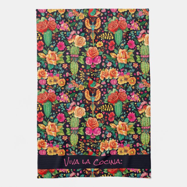 Viva la Cocina Kitchen Towel (Vertical)