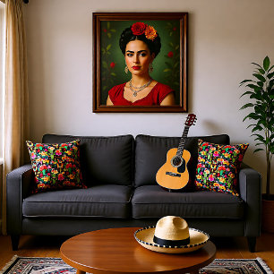 Viva la Cocina Throw Pillow