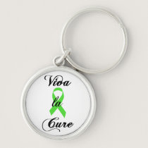 Viva la Cure - Green Ribbon Keychain