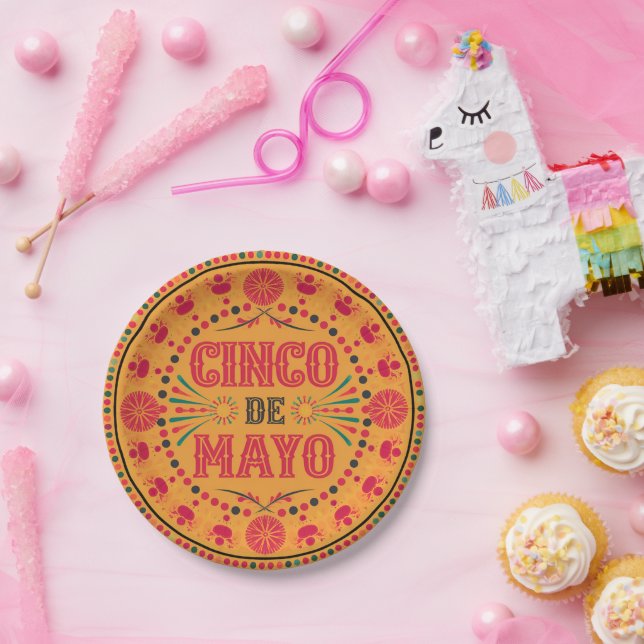 Viva la Fiesta Paper Plates (Party)