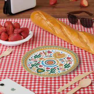 Viva la Fiesta Paper Plates