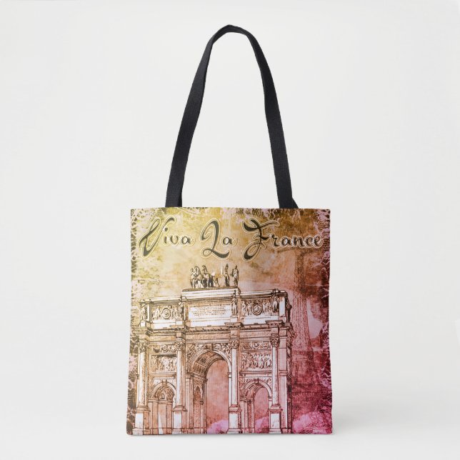 Viva La France Tote Bag (Front)