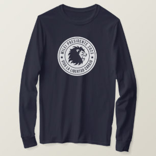 Viva La Libertad Carajo Javier Milei Presidente V2 T-Shirt