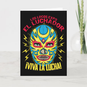 Viva La Lucha Mexico Black Women Cinco De Mayo Mex Card