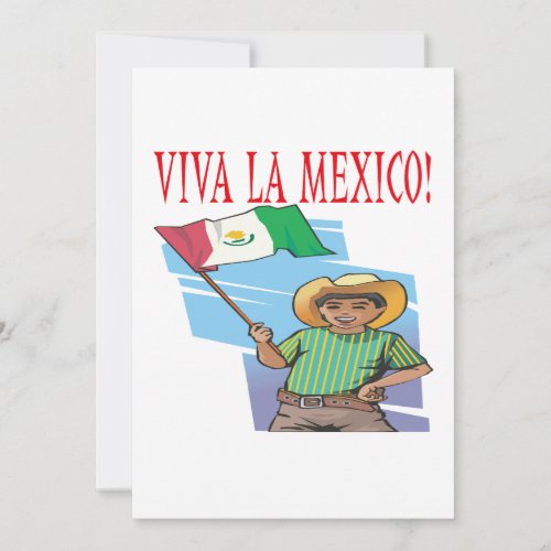Viva La Mexico Invitation