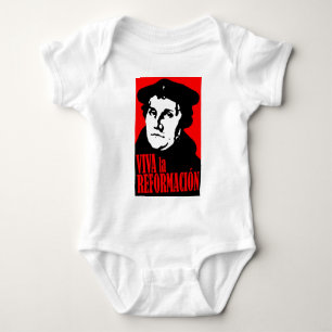Viva la Reformacion LUTHER Baby Bodysuit