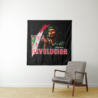 Viva La Revolucion Palestine Tapestry