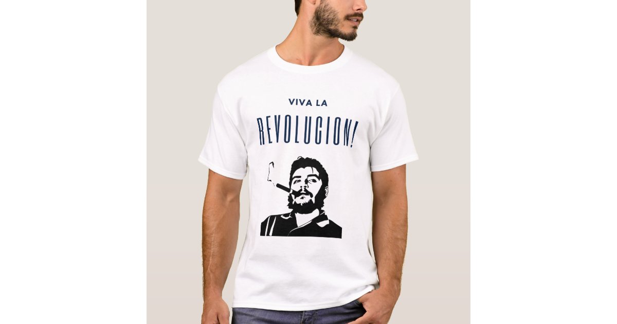 Che Guevara Viva La Revolucion Retro Vintage Style' Men's T-Shirt